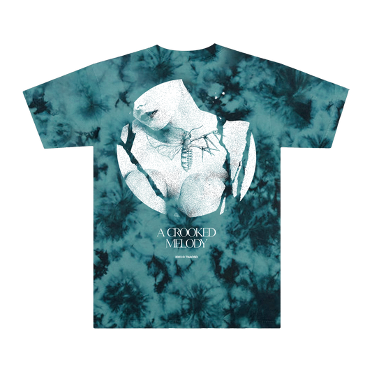 Crooked Melody Jade Tie Dye Tee