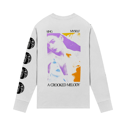 Crooked Melody Long Sleeve Tee (Yellow)