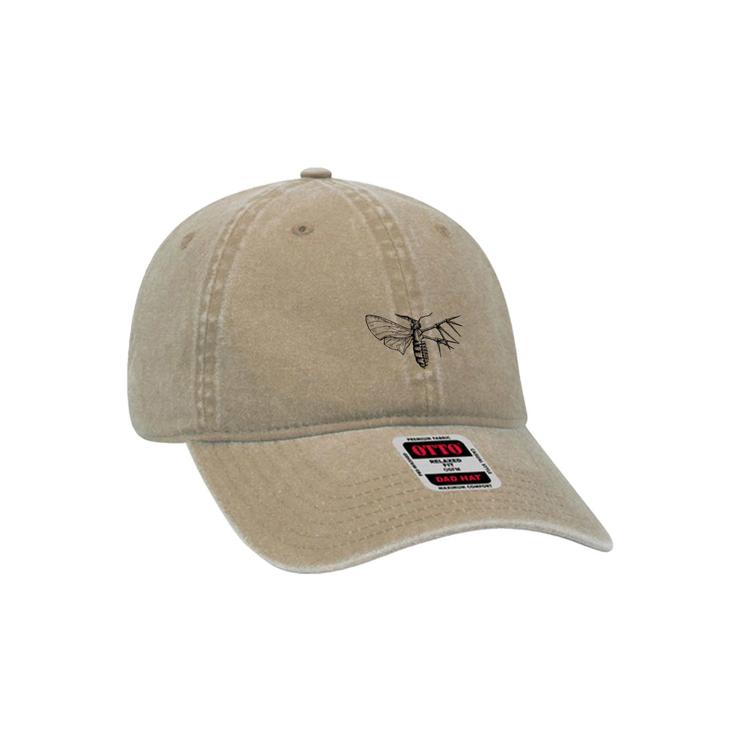 Pigment Dyed Dad Hat (Khaki)
