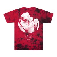Crooked Melody Red Tie Dye Tee