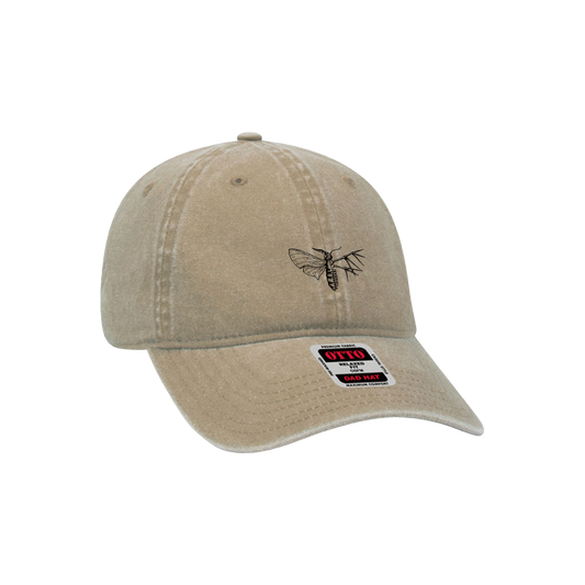 Pigment Dyed Dad Hat (Khaki)