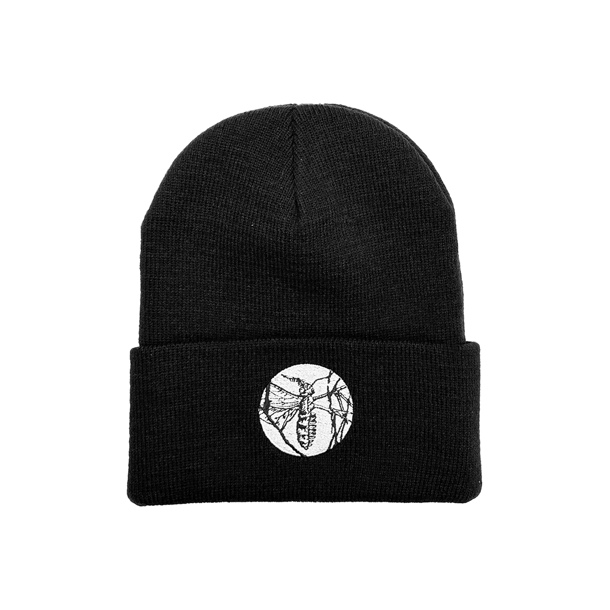 Stencil Moth Beanie