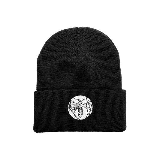 Stencil Moth Beanie